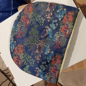Vintage Tea Cozy. Quilted. Asian design. 12"W x 10" tall